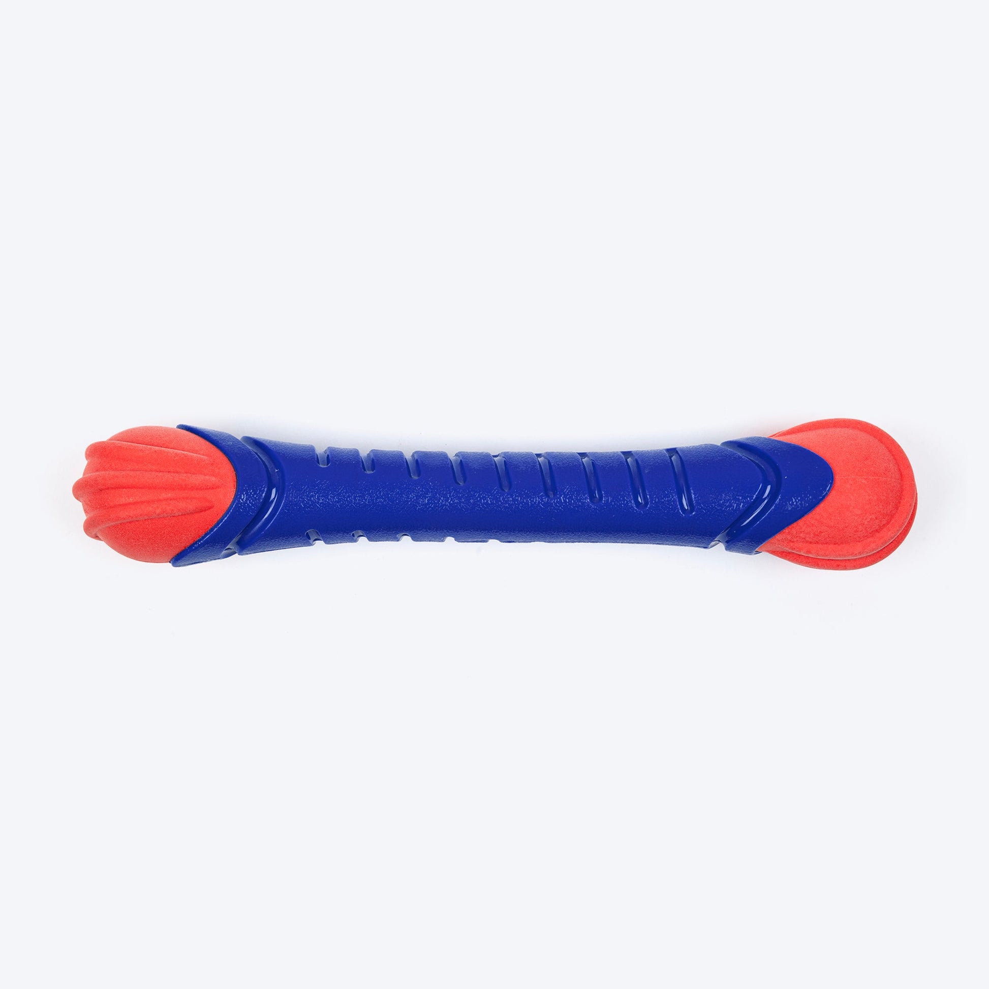Dash Dog Groovy Grip Chew Toy For Dog - Blue & Red - Heads Up For Tails