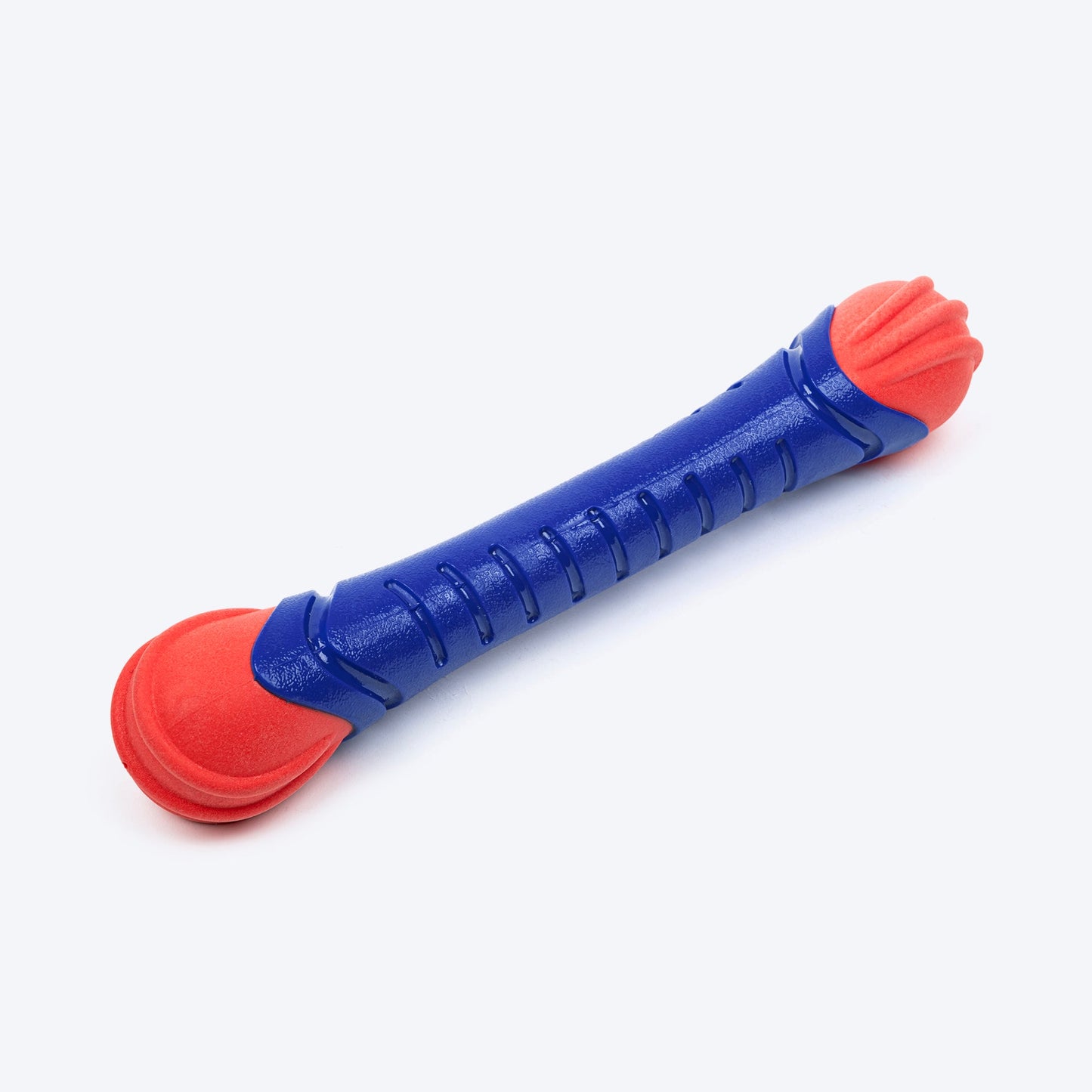 Dash Dog Groovy Grip Chew Toy For Dog - Blue & Red - Heads Up For Tails