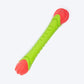 Dash Dog Groovy Grip Chew Toy For Dog - Green & Red - Heads Up For Tails
