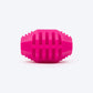 Dash Dog Rugby Roller Chew Toy For Dog - Pink - Heads Up For Tails