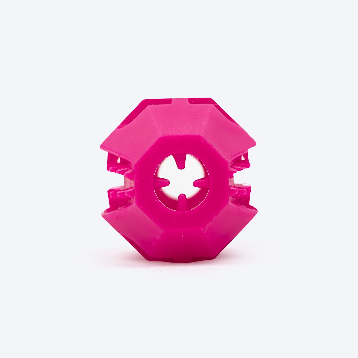 Dash Dog Rugby Roller Chew Toy For Dog - Pink - Heads Up For Tails