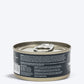 Meowsi by HUFT Chicken Breast with Duck in Broth, 80 gm can, features a pull-tab lid and a mix of shredded meat.