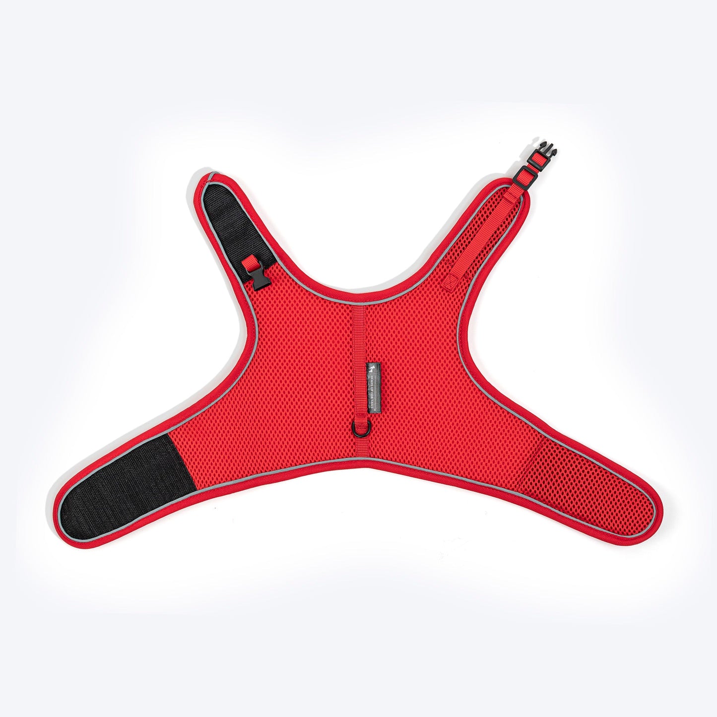 HUFT Essential Harness & Leash Set For Cat - Red - Heads Up For Tails