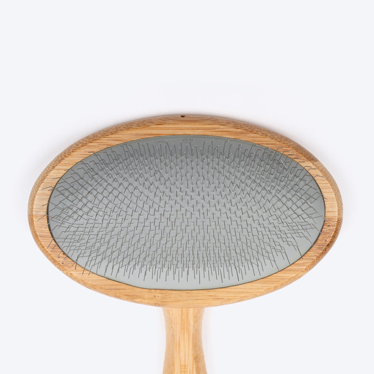 HUFT Bamboo Slicker Brush For Dog & Cat - L - Heads Up For Tails