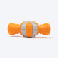 Dash Dog Super Chompster Chew Toy For Dog - Orange & Grey - Heads Up For Tails