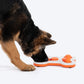 HUFT Flip 'n Slide Treat Dispensing Interactive Toy For Dog - White & Orange - Heads Up For Tails
