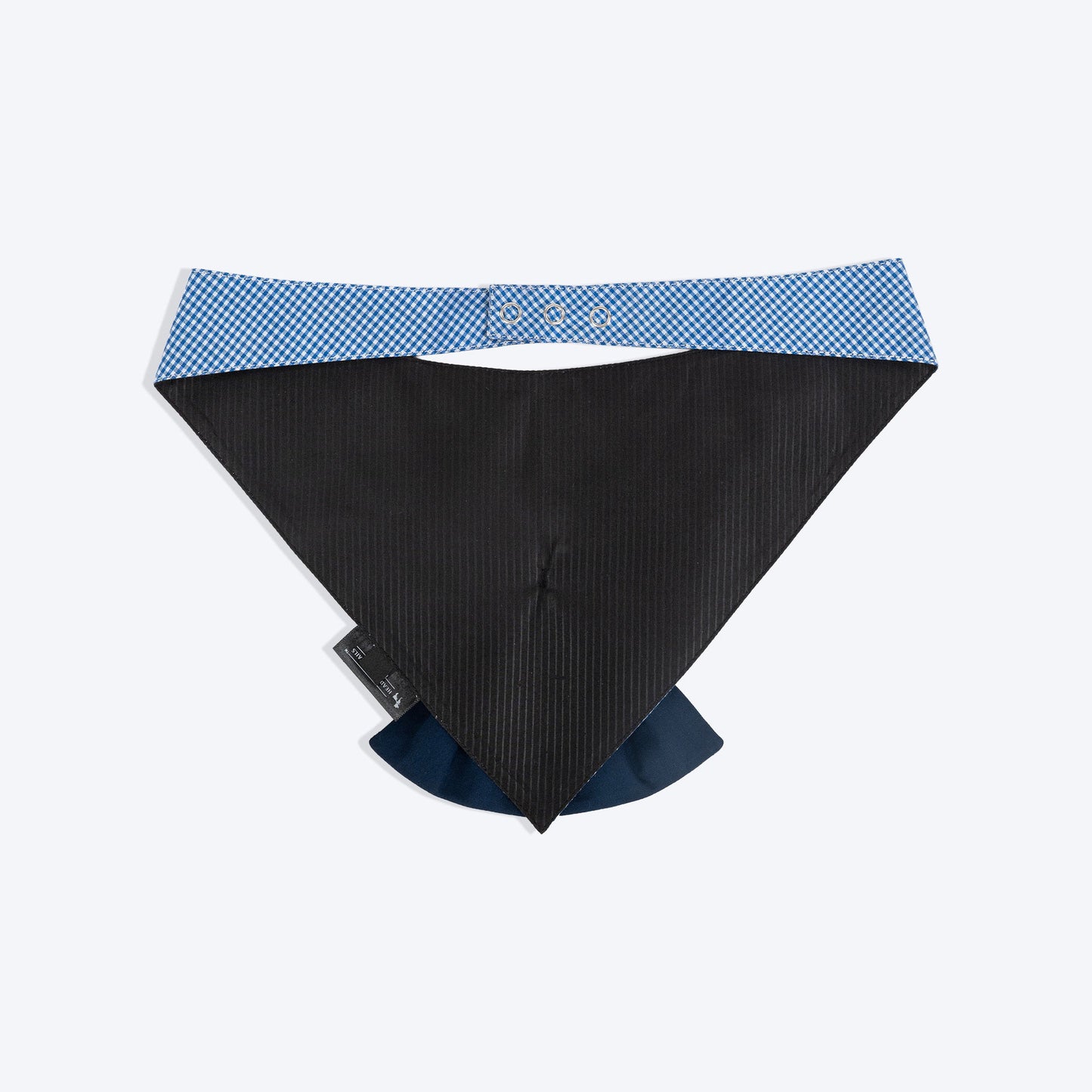 HUFT Personalised Blueberry Bow Bandana For Dog - Blue - Heads Up For Tails