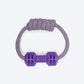 Dash Dog Twin-End Rope Toy For Dog - Purple - Heads Up For Tails