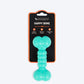 HUFT Happy Bone Chew Toy For Dog - Teal - Heads Up For Tails