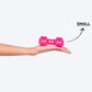 Dash Dog Dumbbell Dynamo Chew Toy For Dog - Pink - Heads Up For Tails
