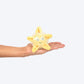 HUFT Super Star Chew Toy For Dog - Yellow - Heads Up For Tails
