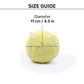 HUFT Fetch & Squeak Plush Ball For Dog - Green