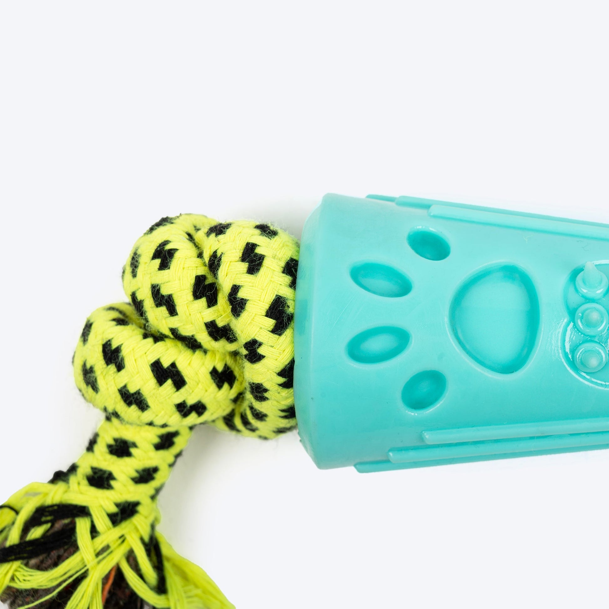 HUFT Spiral Twist Chew Toy For Dog - Blue - Heads Up For Tails