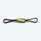 HUFT Infinity Pull Rope Toy For Dog - Black & Neon - Heads Up For Tails