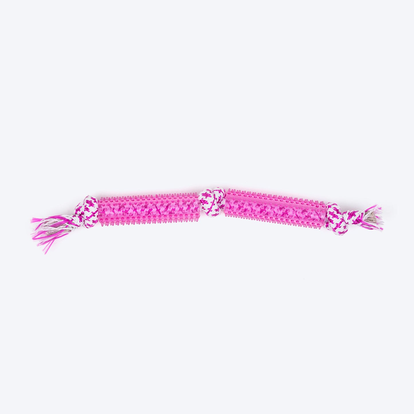 HUFT Taffy Twist Chew Toy For Dog - Pink - Heads Up For Tails