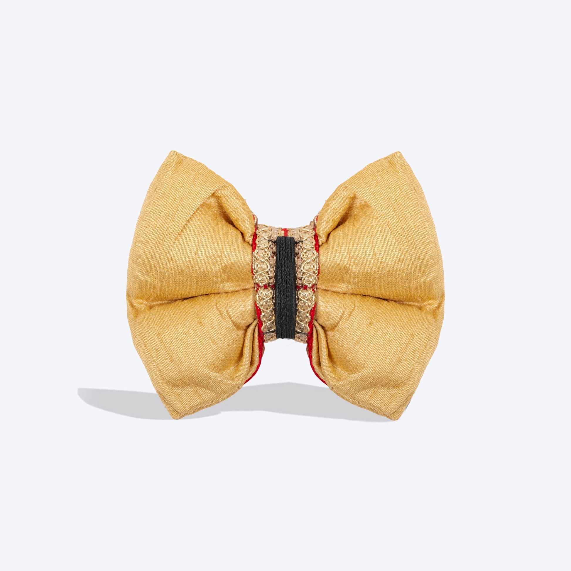 HUFT Rajwada Chevron Bow Tie For Dog - Red - Heads Up For Tails