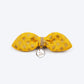 HUFT Brocade Dazzle Bow Tie With Strap For Cat - Yellow - Heads Up For Tails