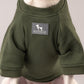 HUFT Chief Cuddle Officer Pet Sweatshirt - Green - Heads Up For Tails