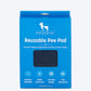 HUFT Reusable Pee Pad For Dog - Navy Blue - Heads Up For Tails