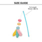 HUFT Macaron Wand Toy With Catnip For Cat - Multicolor