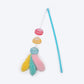 HUFT Macaron Wand Toy With Catnip For Cat - Multicolor