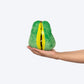 HUFT Avocadoggo Plush Toy With Ball For Dog - Green