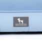 HUFT Personalised Doggie Classic Lounger Bed For Dog - Blue
