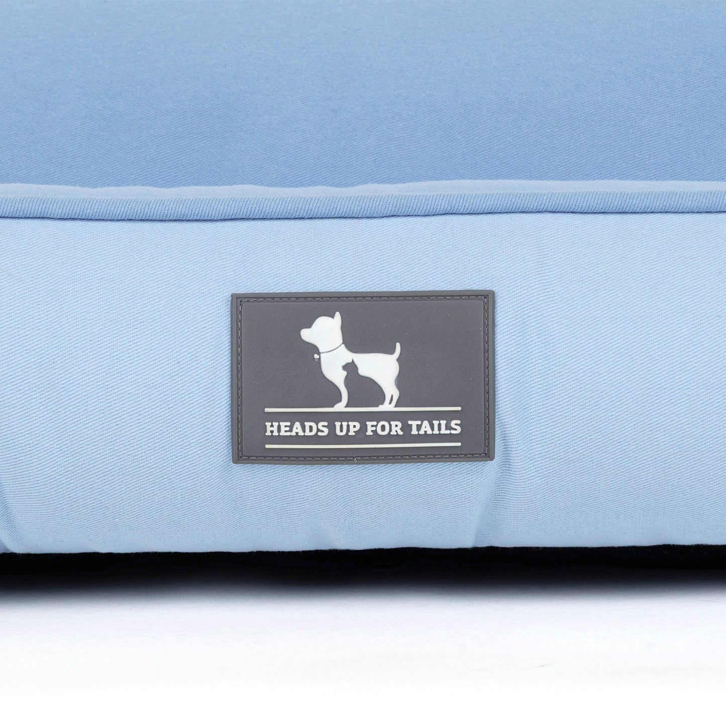 HUFT Personalised Doggie Classic Lounger Bed For Dog - Blue