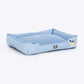 HUFT Doggie Classic Lounger Bed For Dog - Blue