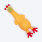 TLC Henny Penny Squeaky Chew Toy For Dog - Yellow - Heads Up For Tails