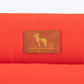 HUFT Personalised Sweethearts Lounger Bed For Dog - Red