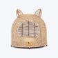 HUFT Whisker Snooze Chair With Cushion For Cat - Brown