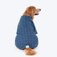 HUFT Pawdhani Lehriya Kurta For Dog - Blue