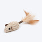 TLC Wiggle Mouse Matatabi Toy For Cat - Beige - Heads Up For Tails