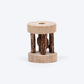 TLC Wobblerush Matatabi Interactive Toy For Cat With Catnip - Brown - Heads Up For Tails