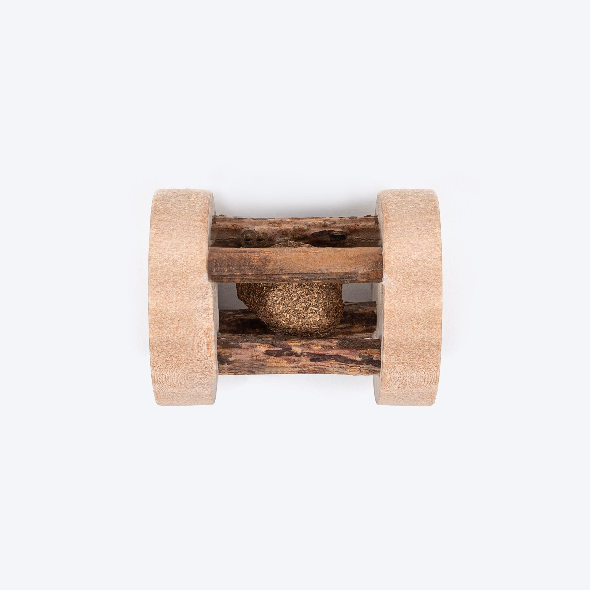 TLC Wobblerush Matatabi Interactive Toy For Cat With Catnip - Brown - Heads Up For Tails