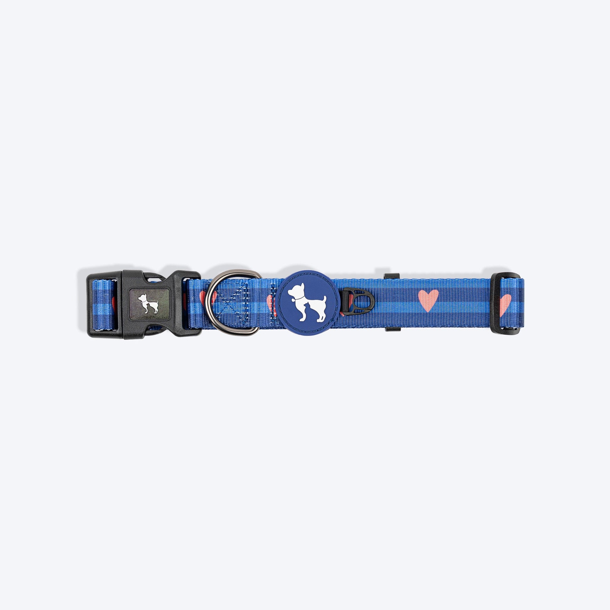 HUFT Striped Love Collar For Dog - Navy - Heads Up For Tails