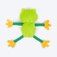 HUFT Mr Hopps Plush Toy For Dog - Green - Heads Up For Tails