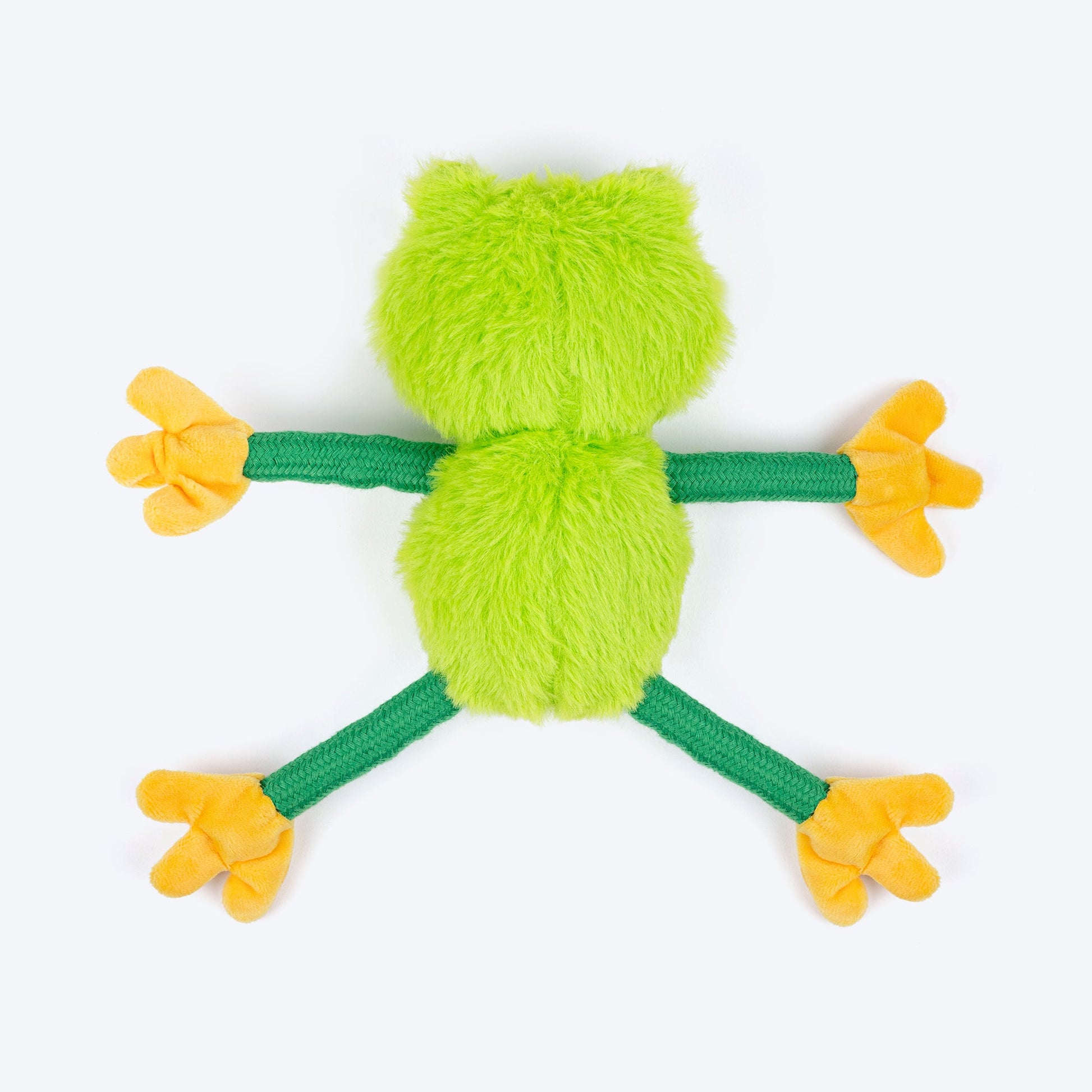 HUFT Mr Hopps Plush Toy For Dog - Green - Heads Up For Tails