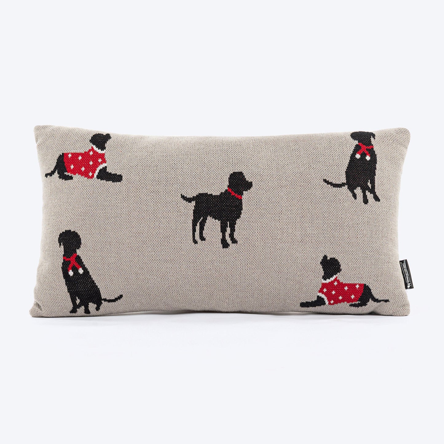 HUFT Winter Woofs Cushion for Pet Lovers - Heads Up For Tails