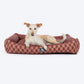HUFT Walnut Weave Lounger Bed For Dog - Brown - Heads Up For Tails