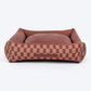 HUFT Walnut Weave Lounger Bed For Dog - Brown - Heads Up For Tails