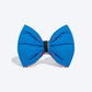 HUFT Festive Bandhej Bling Dog Bow Tie - Pink & Blue - Heads Up For Tails