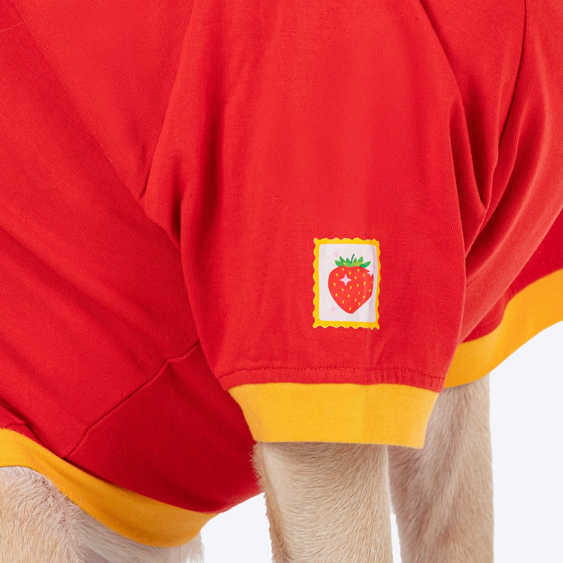 HUFT Love At First Sniff T-Shirt For Dog - Red - Heads Up For Tails