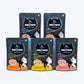 Meowsi by HUFT Tuna & Shrimp in Broth Cat Wet Food, 80 gm, complete meal with vitamins and minerals, grain-free.