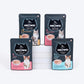 Meowsi by HUFT Chicken & Salmon Mousse Kitten Wet Food, 70 gm, complete meal with vitamins and minerals, grain-free.