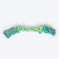 TLC Mighty Tug Rope Toy For Dog - Blue & Yellow - Heads Up For Tails
