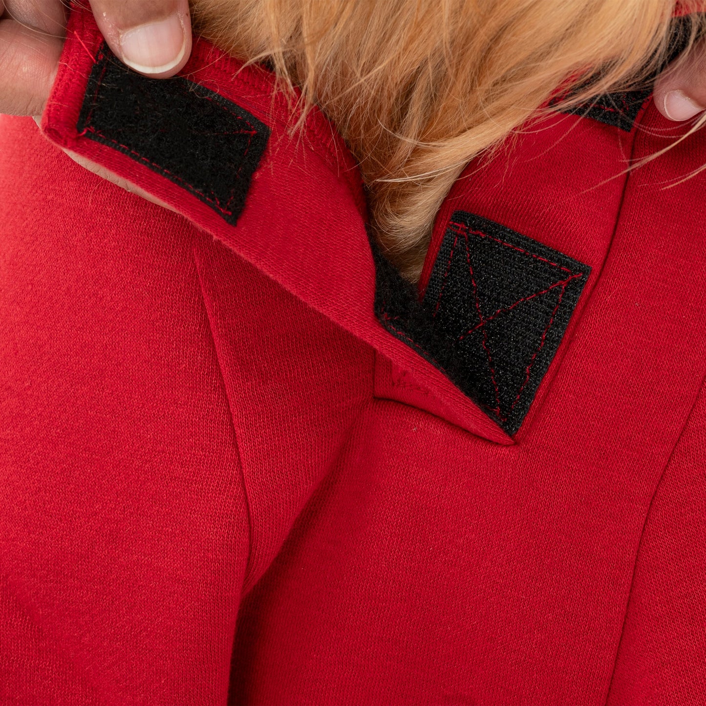HUFT Cherry Sweet Sweatshirt With Hood For Big Dog - Red - Heads Up For Tails