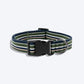 HUFT Vintage Dog Collar - Navy & Green - Heads Up For Tails