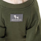 HUFT Chief Cuddle Officer Pet Sweatshirt - Green - Heads Up For Tails